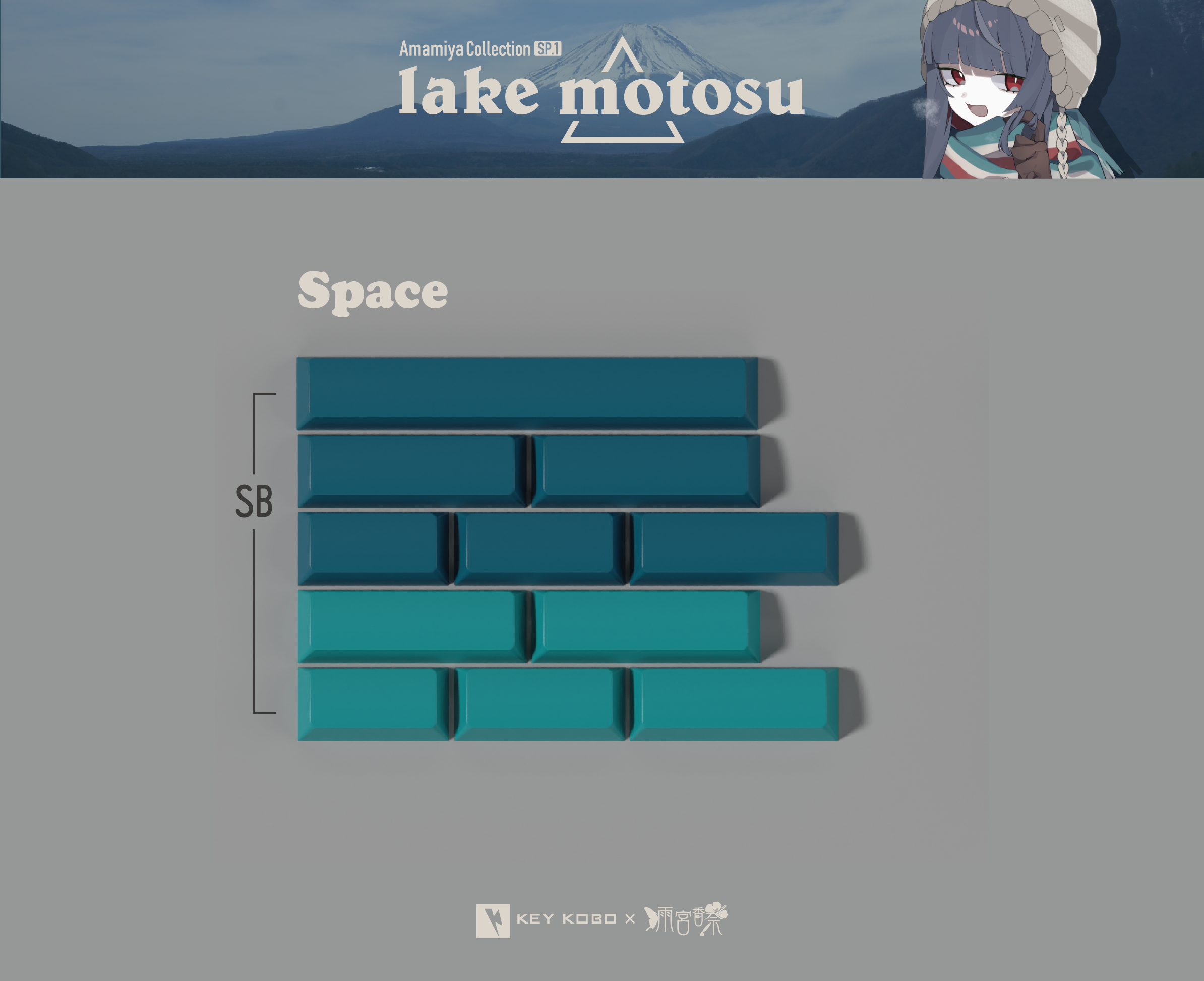 IN-STOCK) KeyKobo Lake Motosu IN-STOCK) KeyKobo Lake Motosu