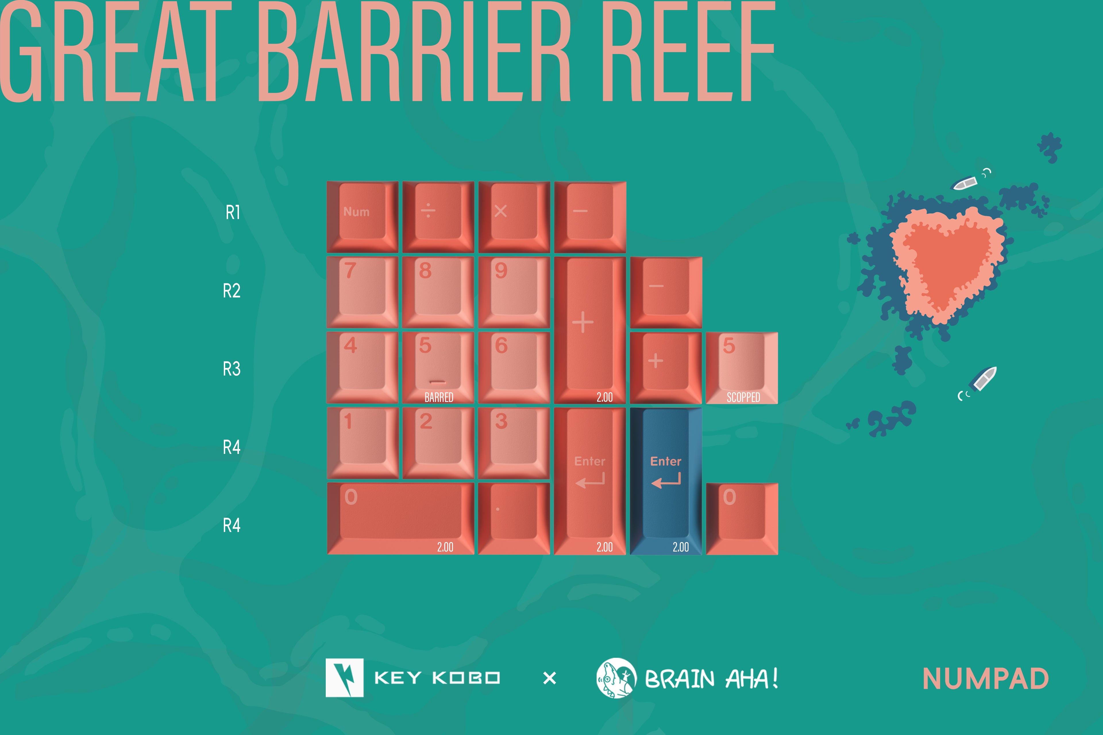 (IN-STOCK)KeyKobo  the Great Barrier Reef