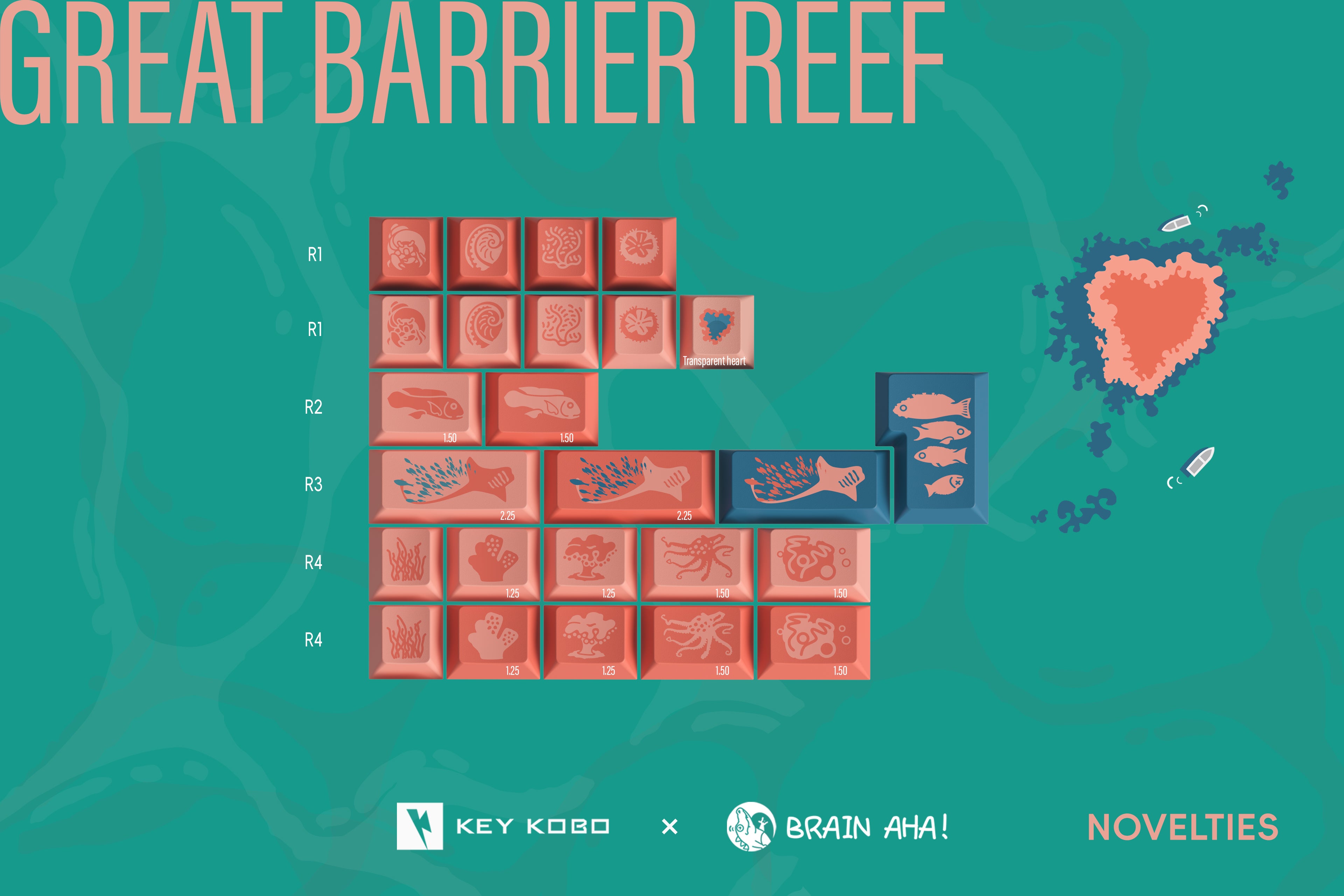 (IN-STOCK)KeyKobo  the Great Barrier Reef