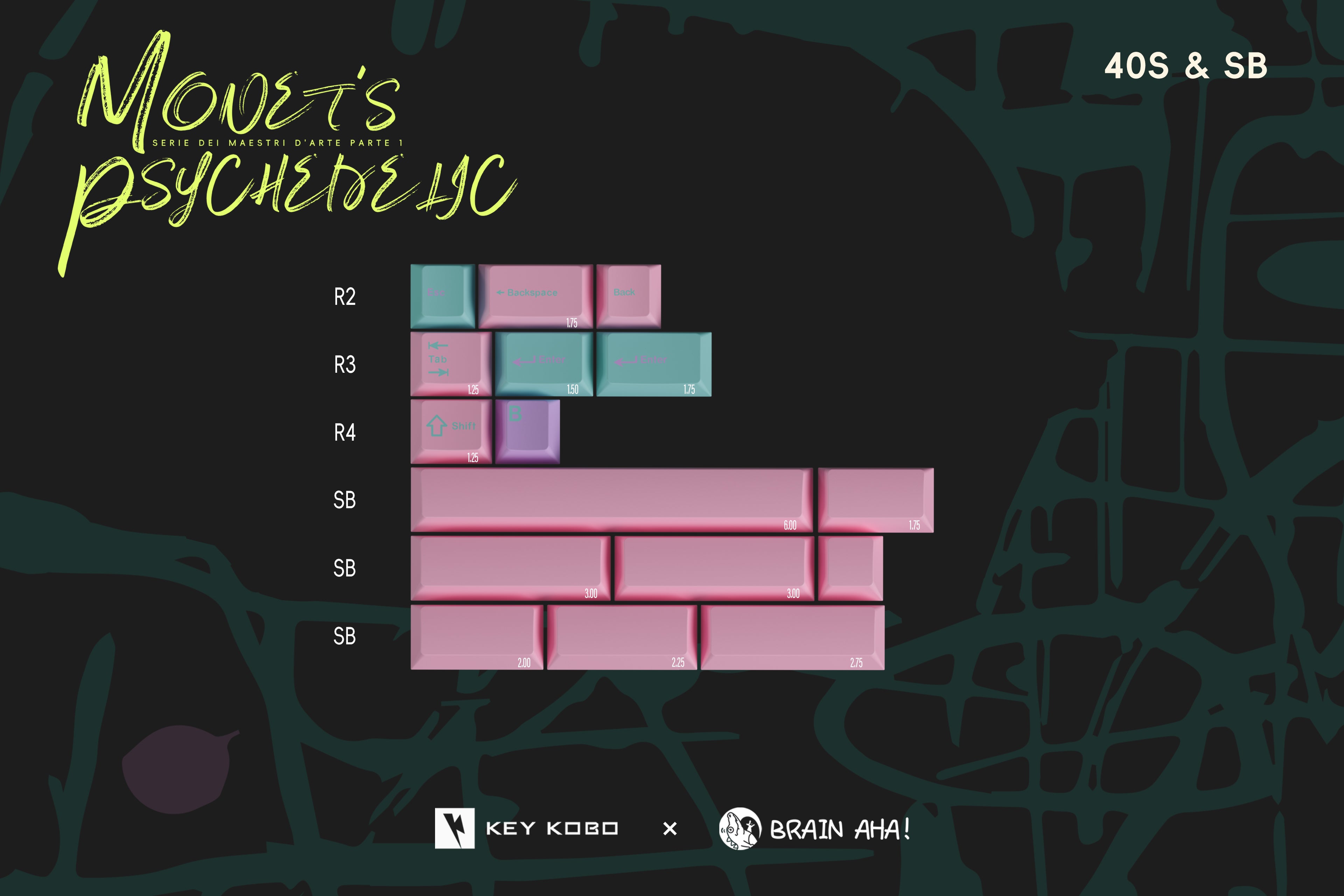 (IN-STOCK)Key Kobo Monet's Psychedelic