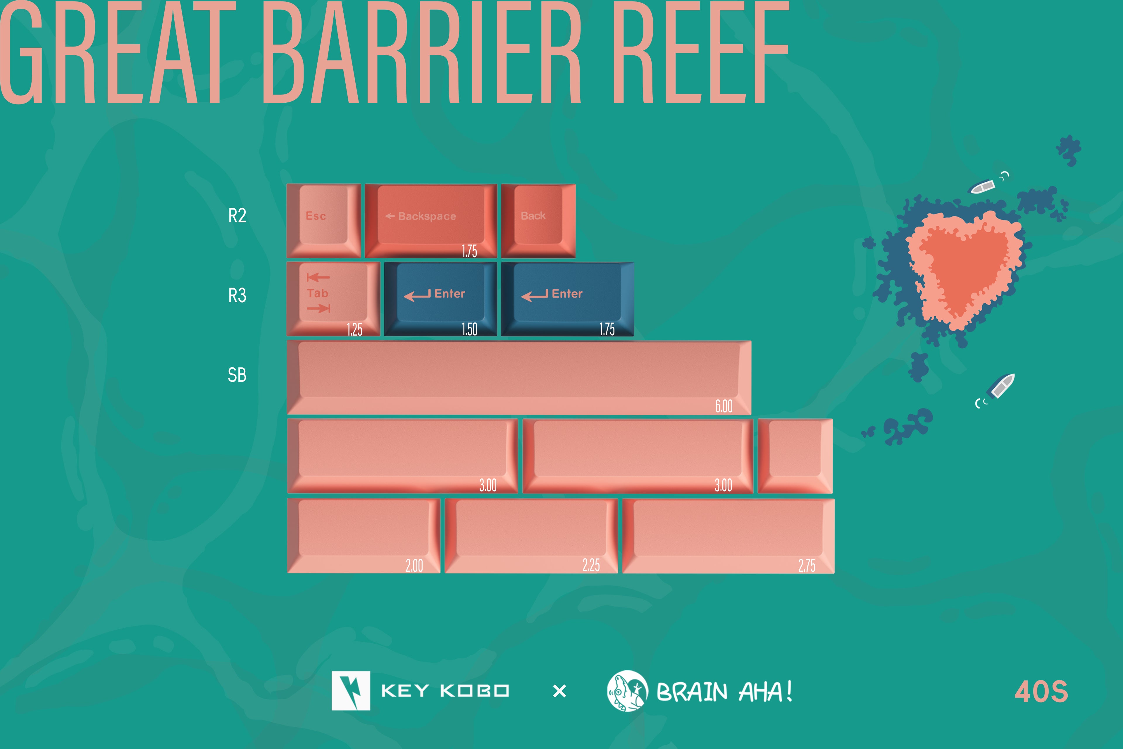 (IN-STOCK)KeyKobo  the Great Barrier Reef