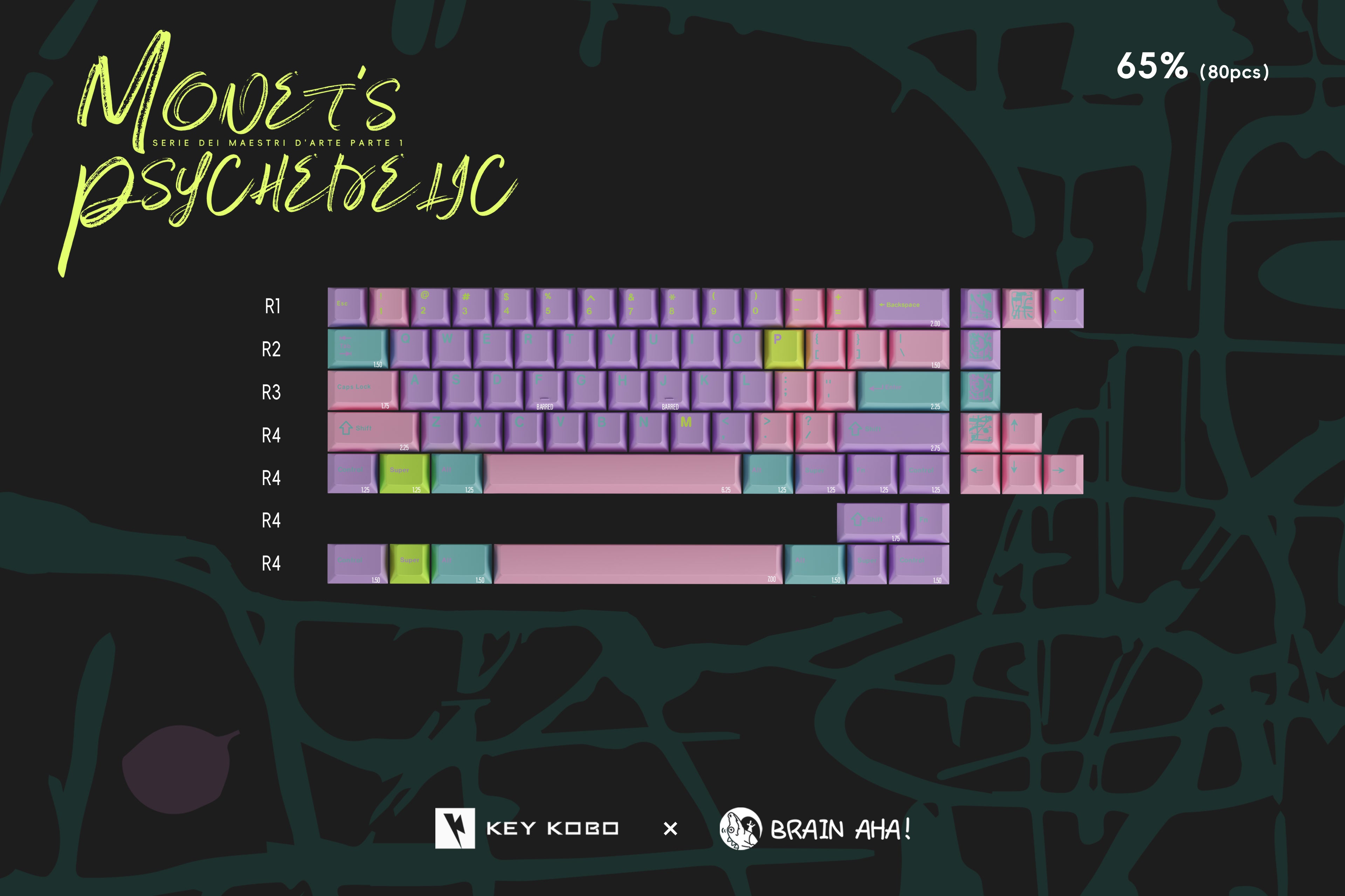 (IN-STOCK)Key Kobo Monet's Psychedelic