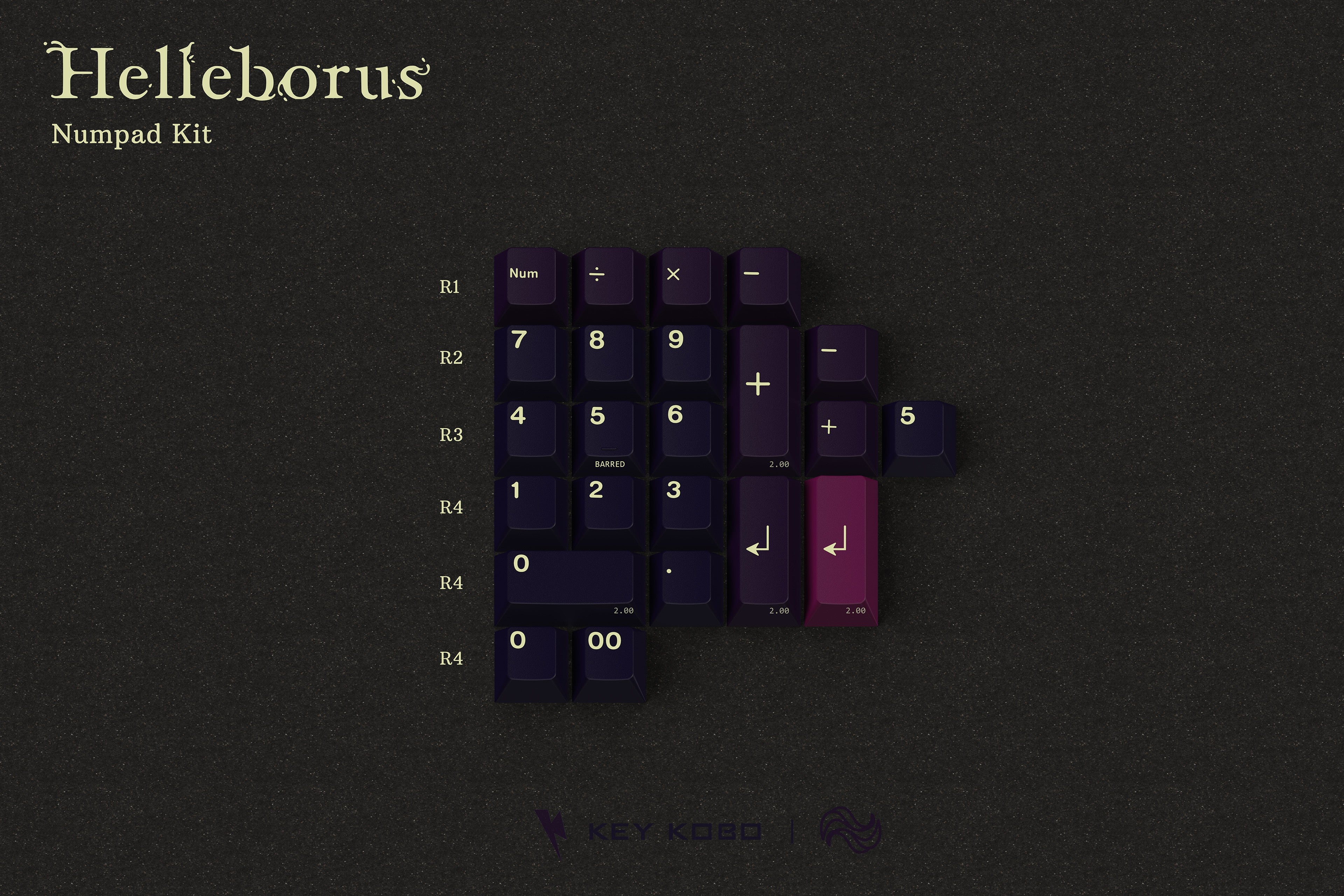 (IN-STOCK)Key Kobo  Helleborus