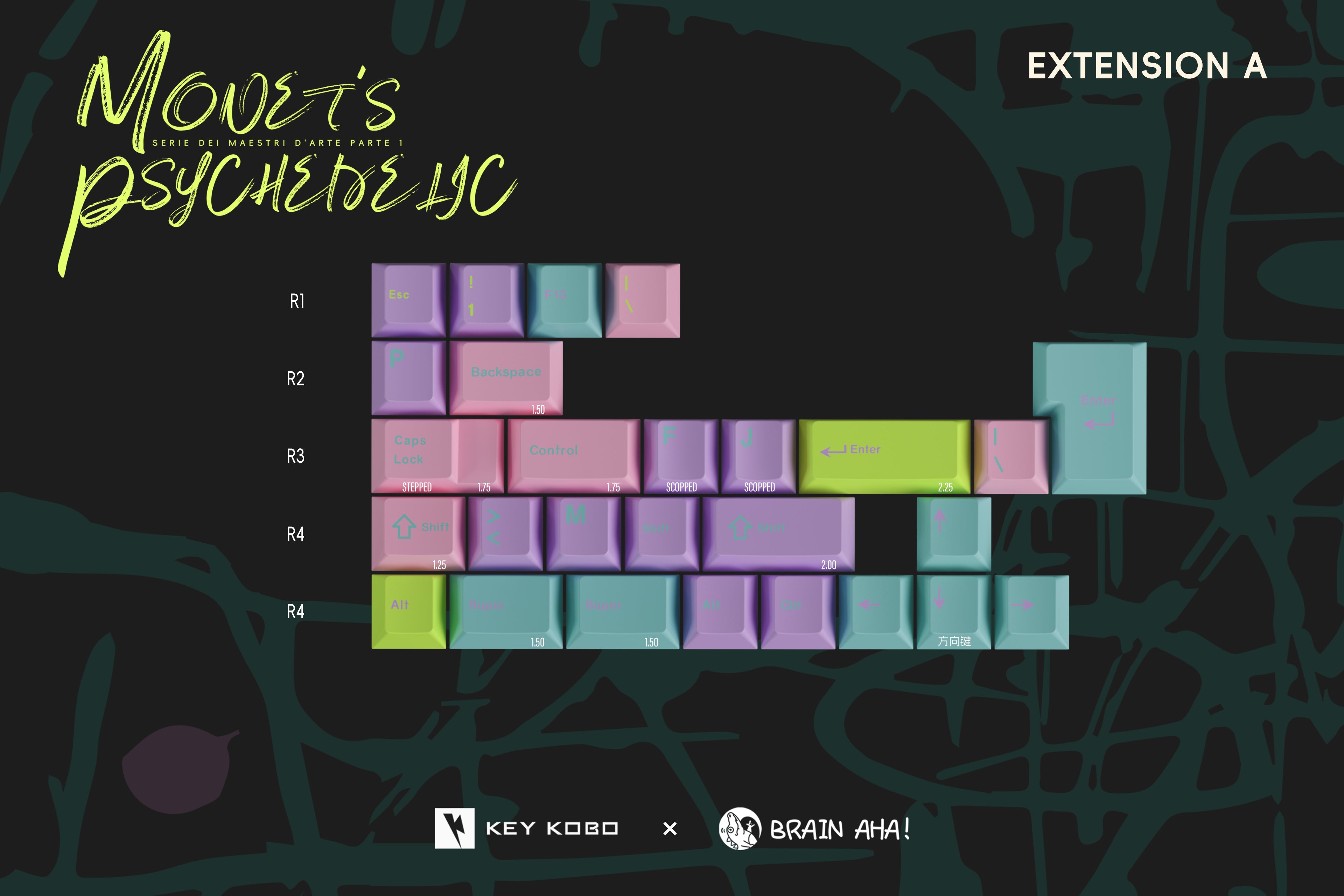 (IN-STOCK)Key Kobo Monet's Psychedelic