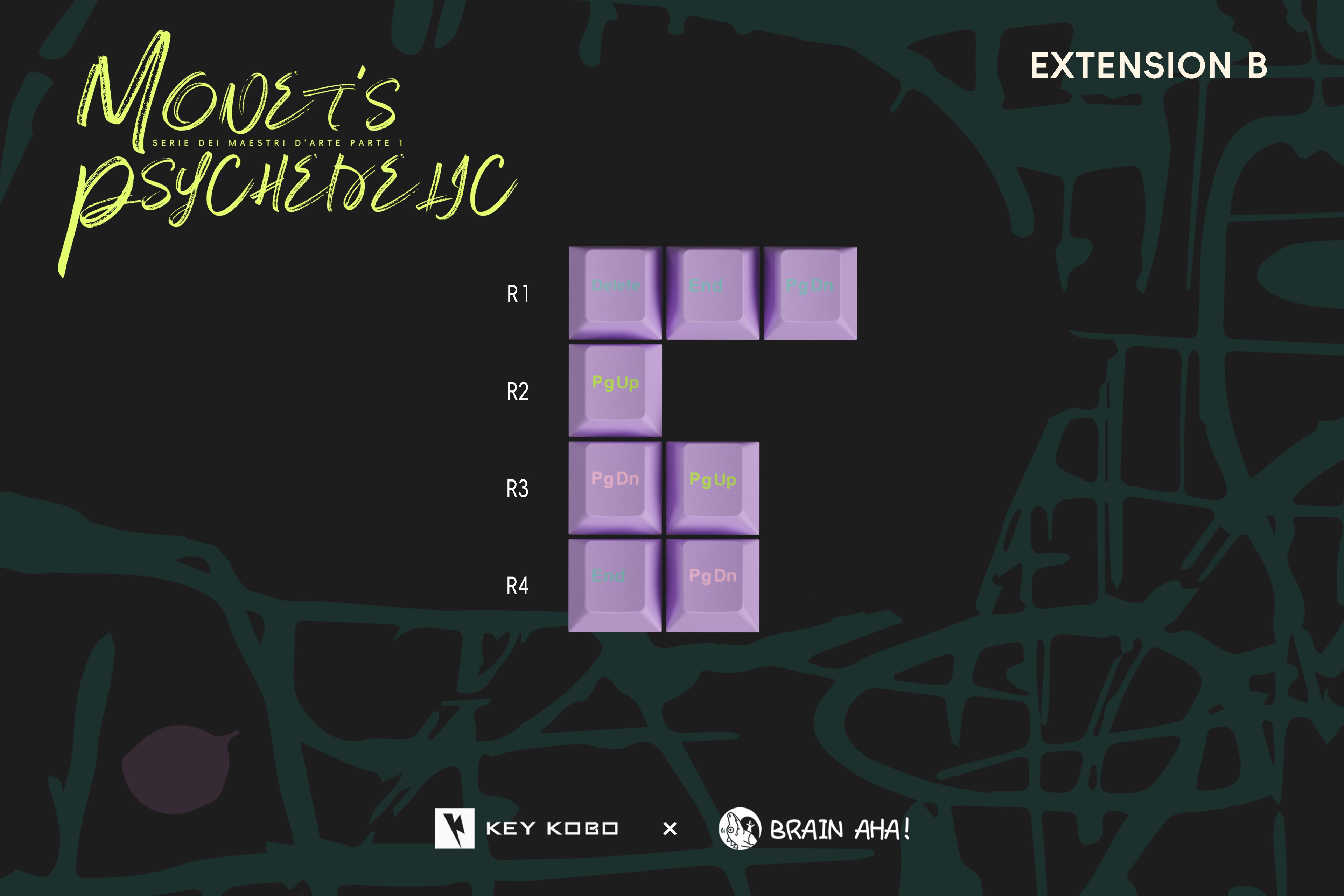 (IN-STOCK)Key Kobo Monet's Psychedelic