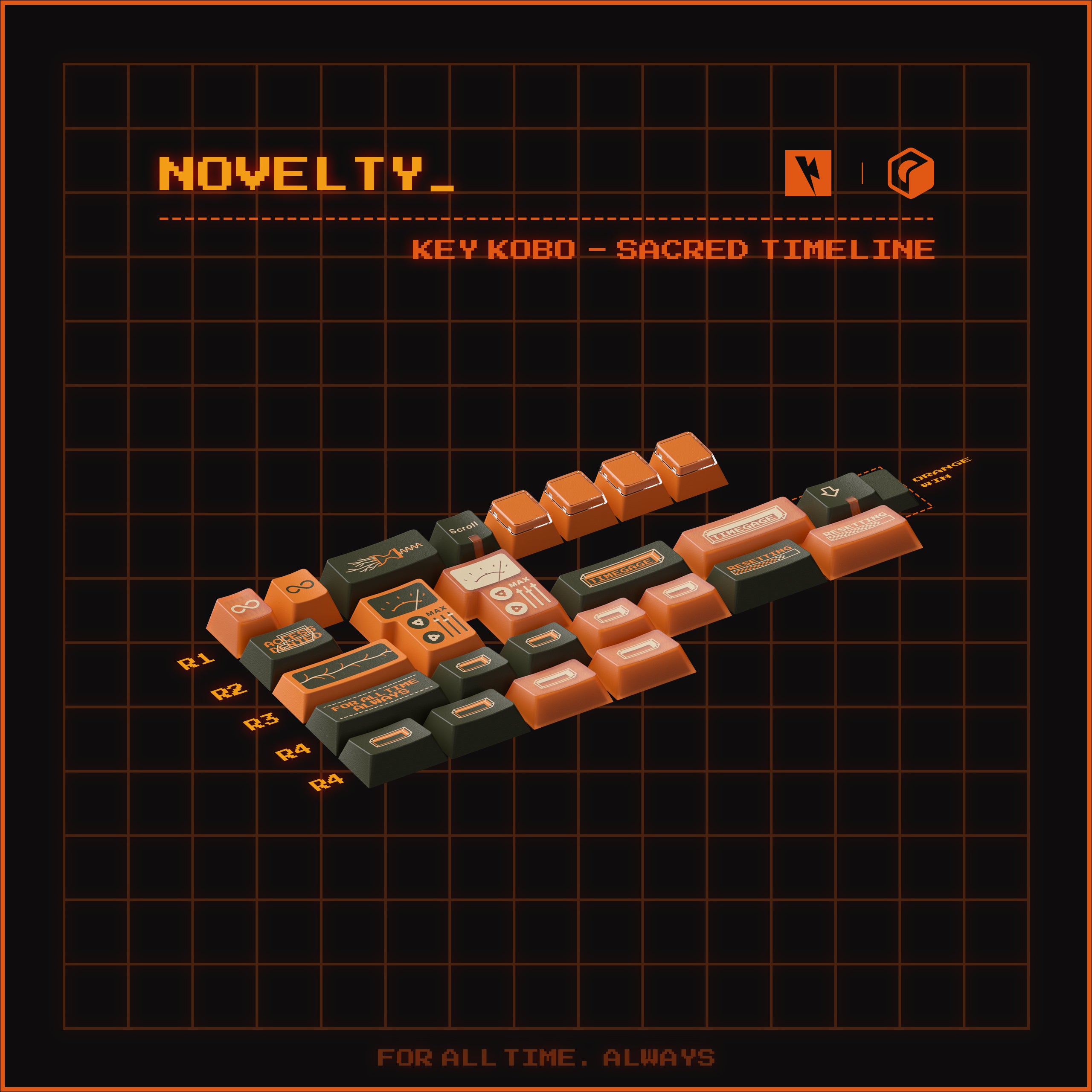 (IN-STOCK）Keykobo Sacred Timeline