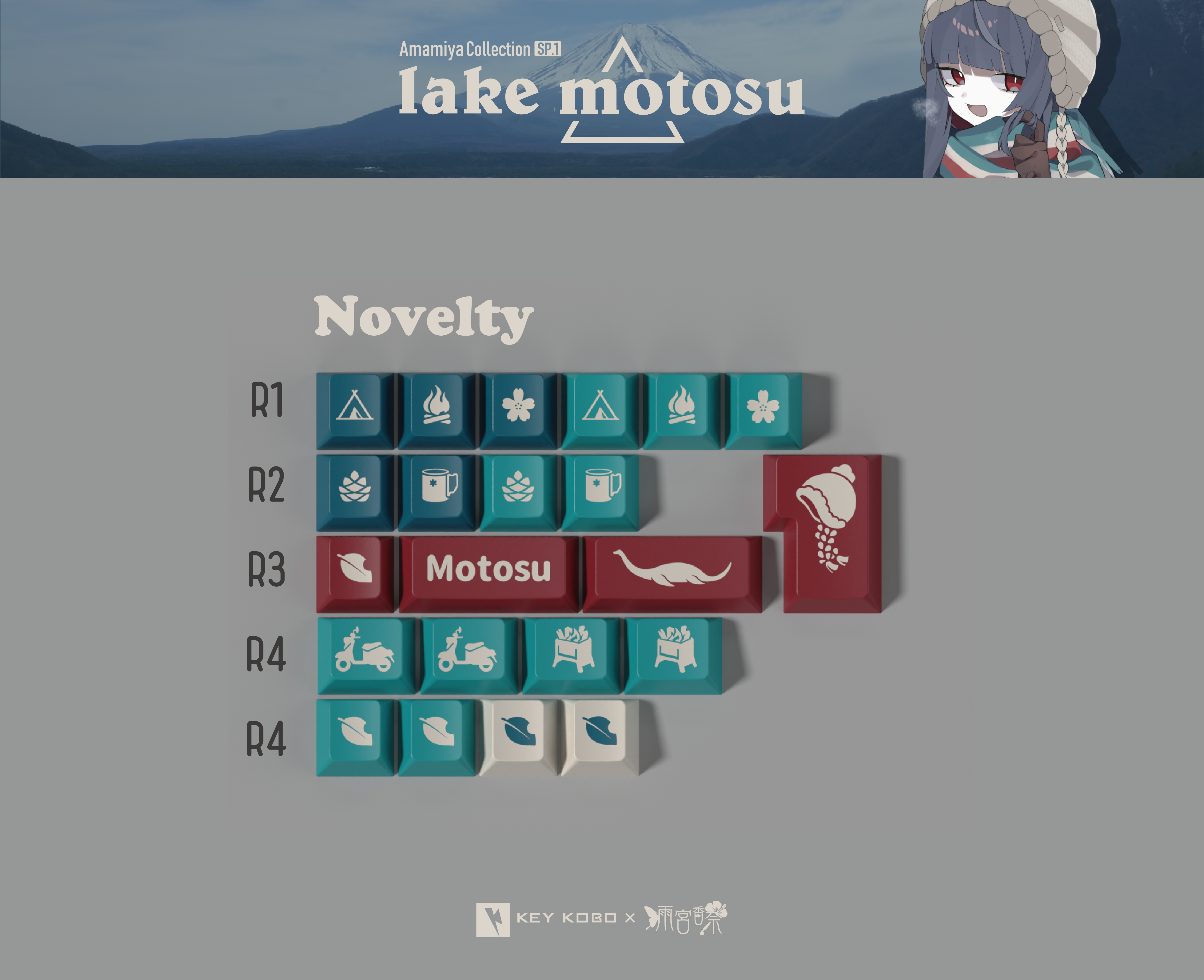 (IN-STOCK) KeyKobo Lake Motosu