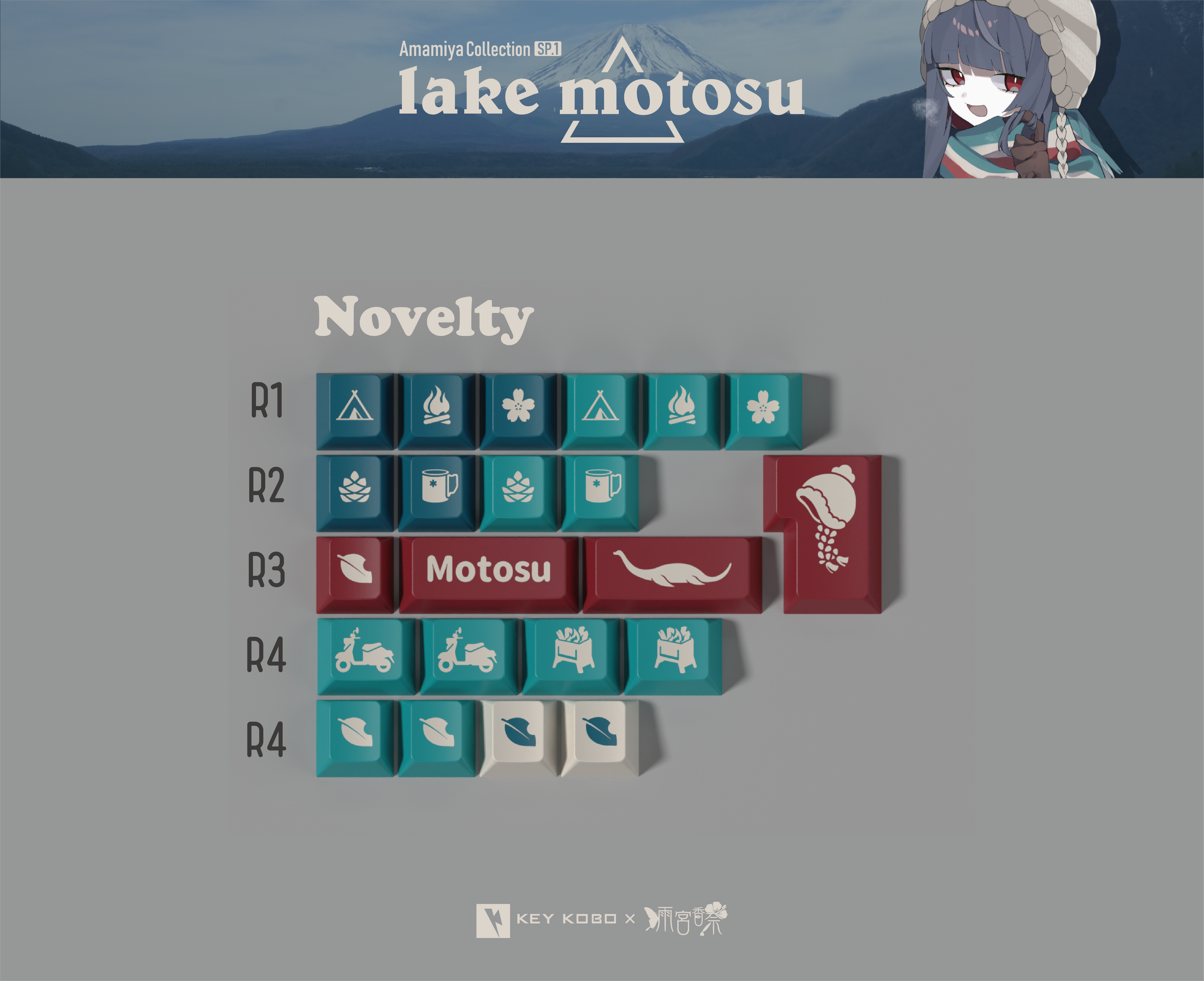 IN-STOCK) KeyKobo Lake Motosu