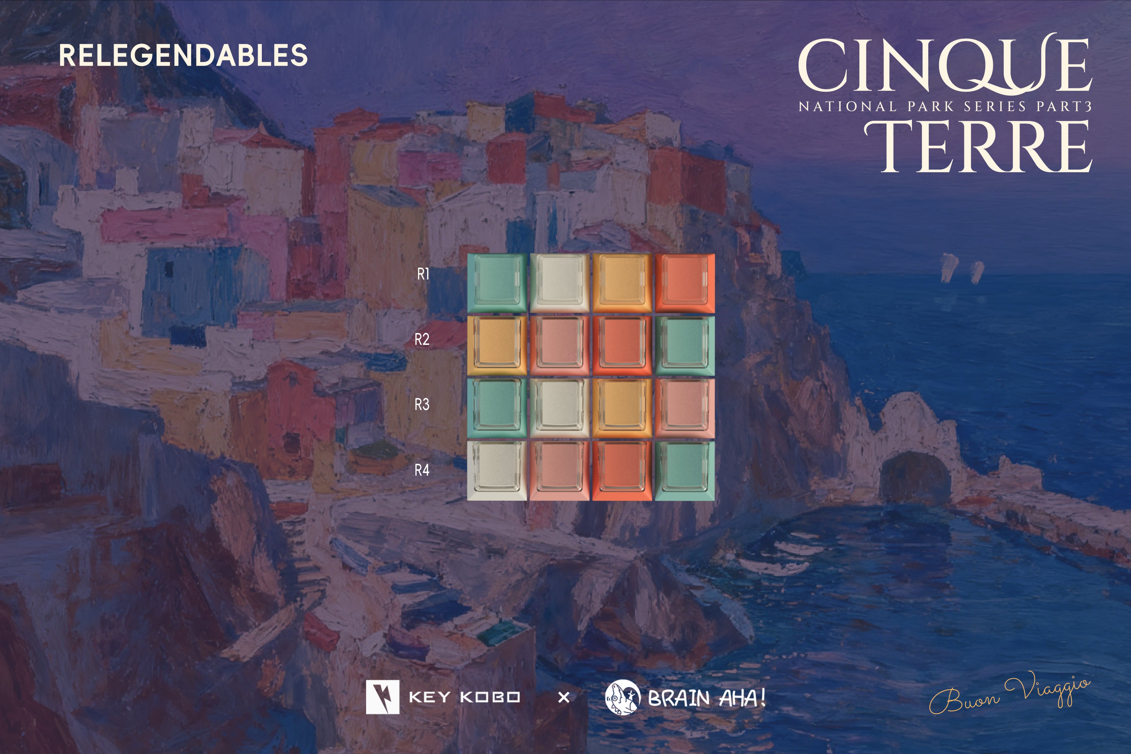 (IN-STOCK)KeyKobo CINQUE TERRE