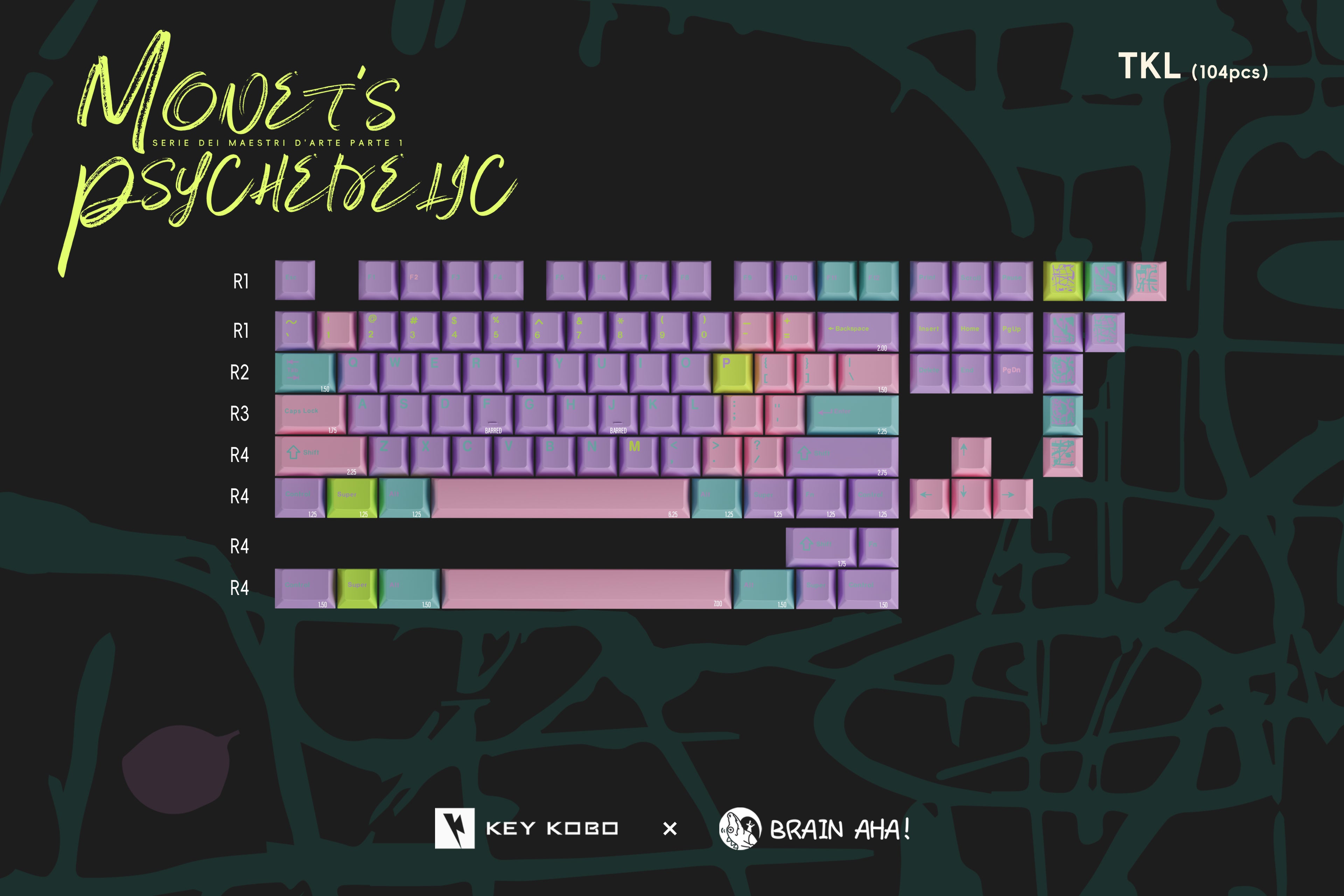 (IN-STOCK)Key Kobo Monet's Psychedelic