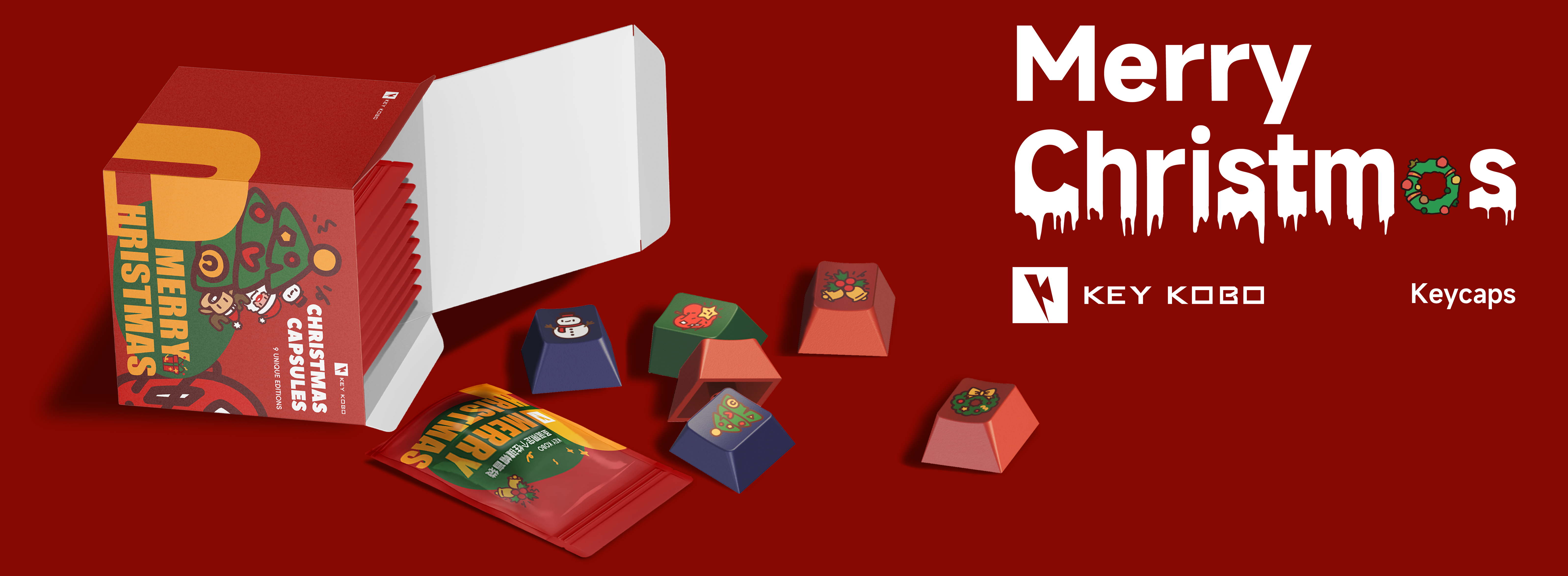 (IN-STOCK) KeyKobo Christmas Capsules