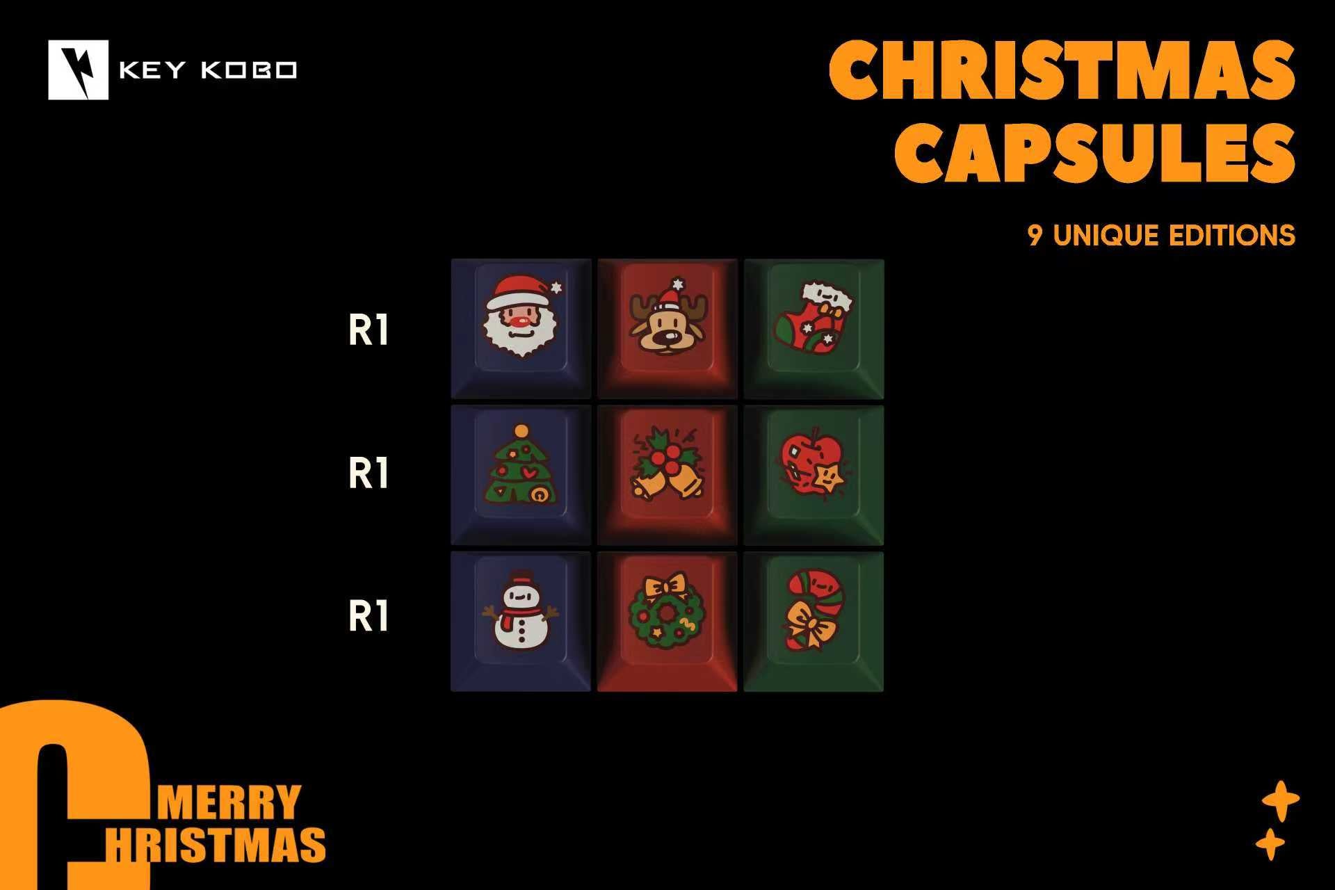 (IN-STOCK) KeyKobo Christmas Capsules