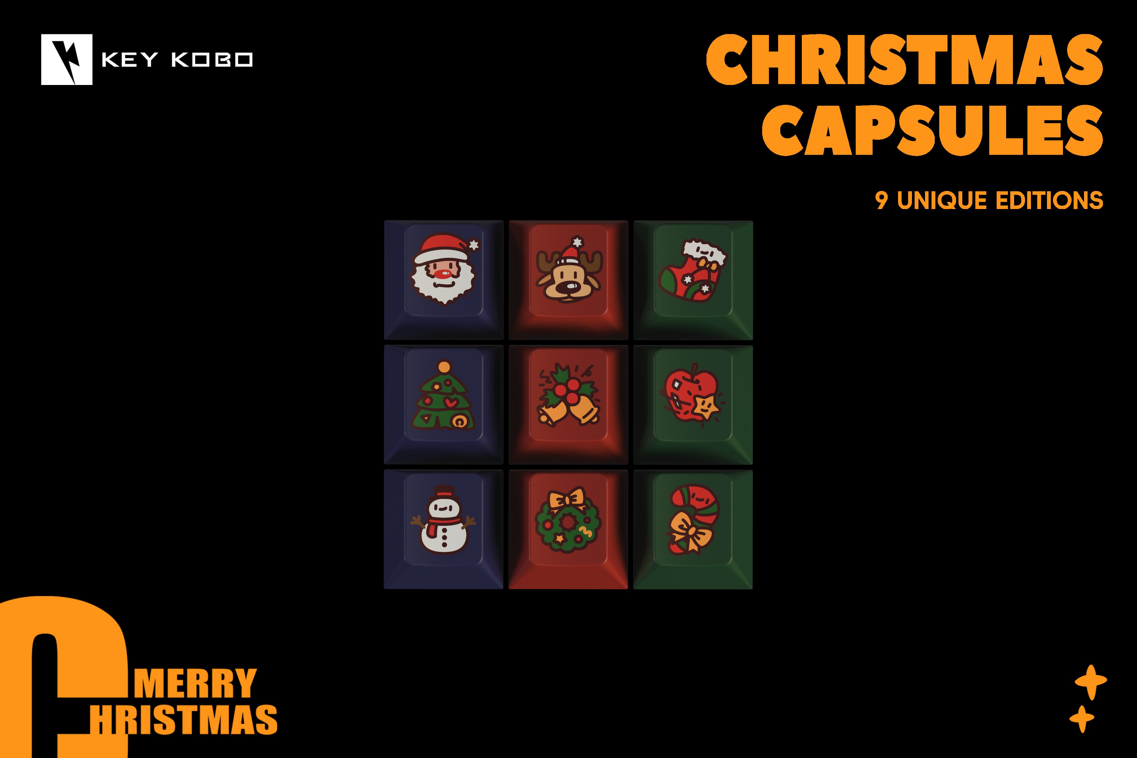 (IN-STOCK) KeyKobo Christmas Capsules