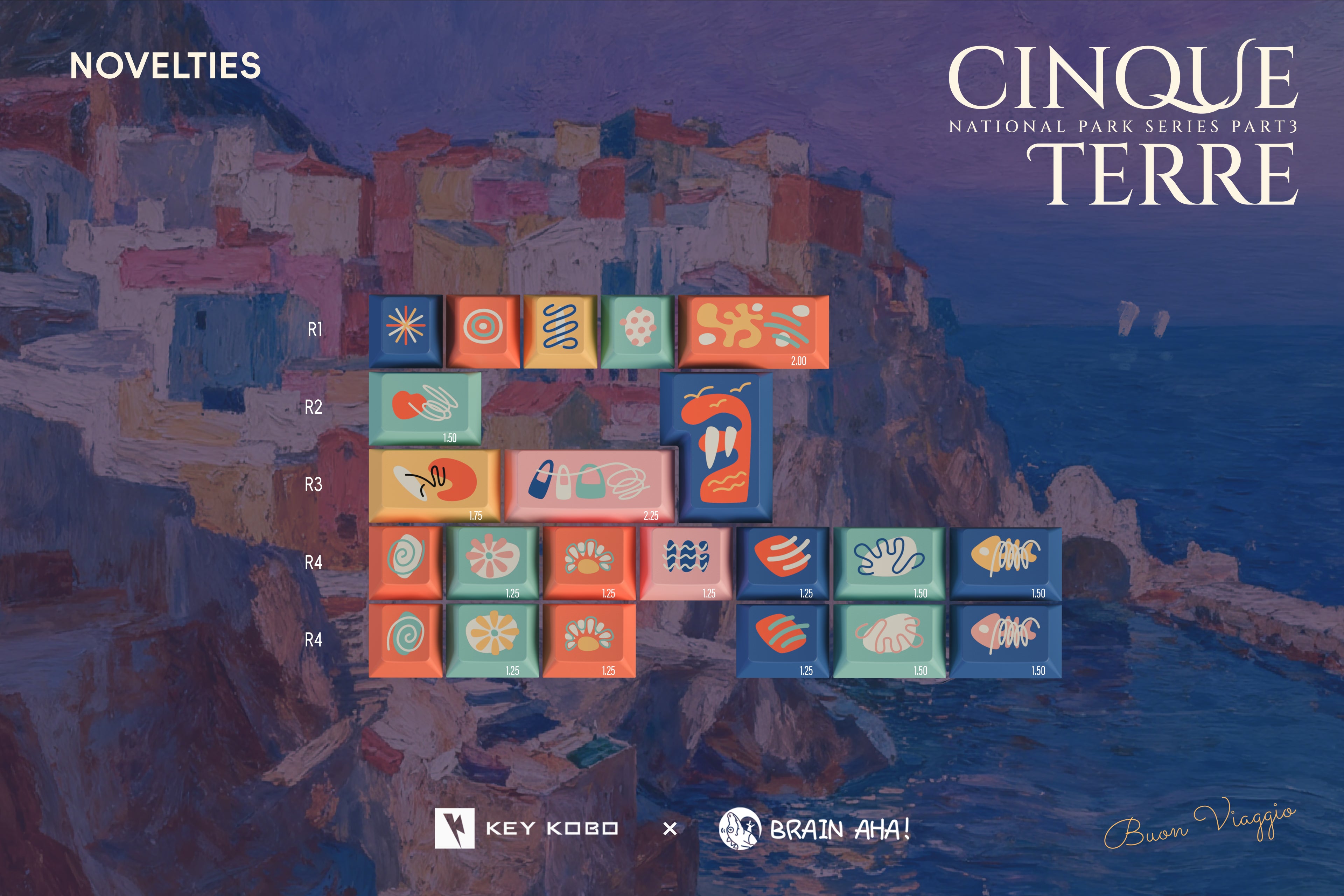 (IN-STOCK)KeyKobo CINQUE TERRE