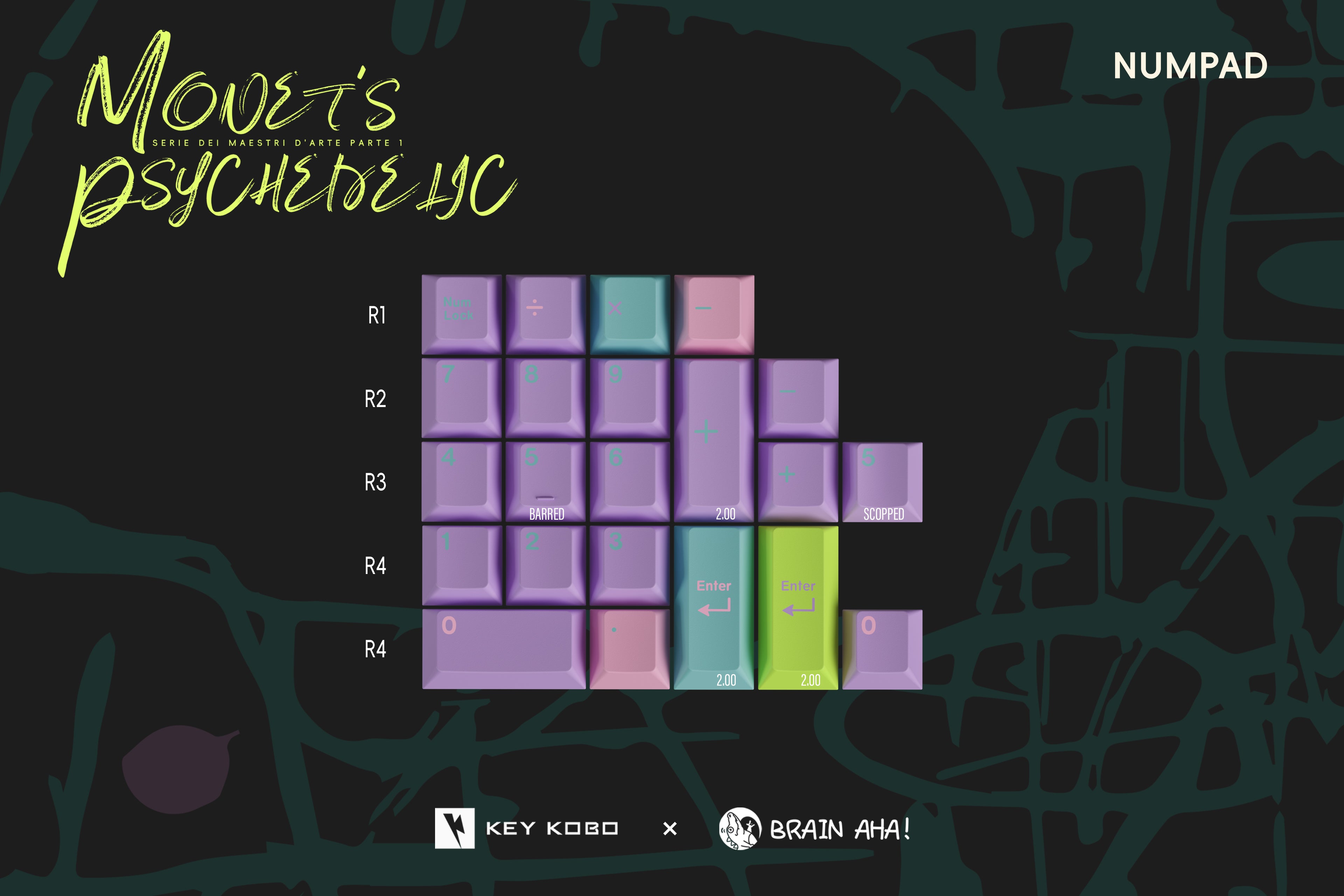 (IN-STOCK)Key Kobo Monet's Psychedelic